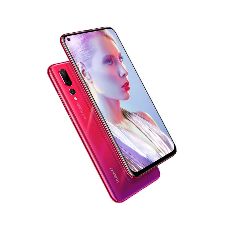 Huawei Nova 4 Smartphone 6 4 Fullview Kirin 970 Octa Core Android 9 8gb Ram 48mp 20mp Ai Camera Face Unlock Type C 4g Phone Cellphones Aliexpress