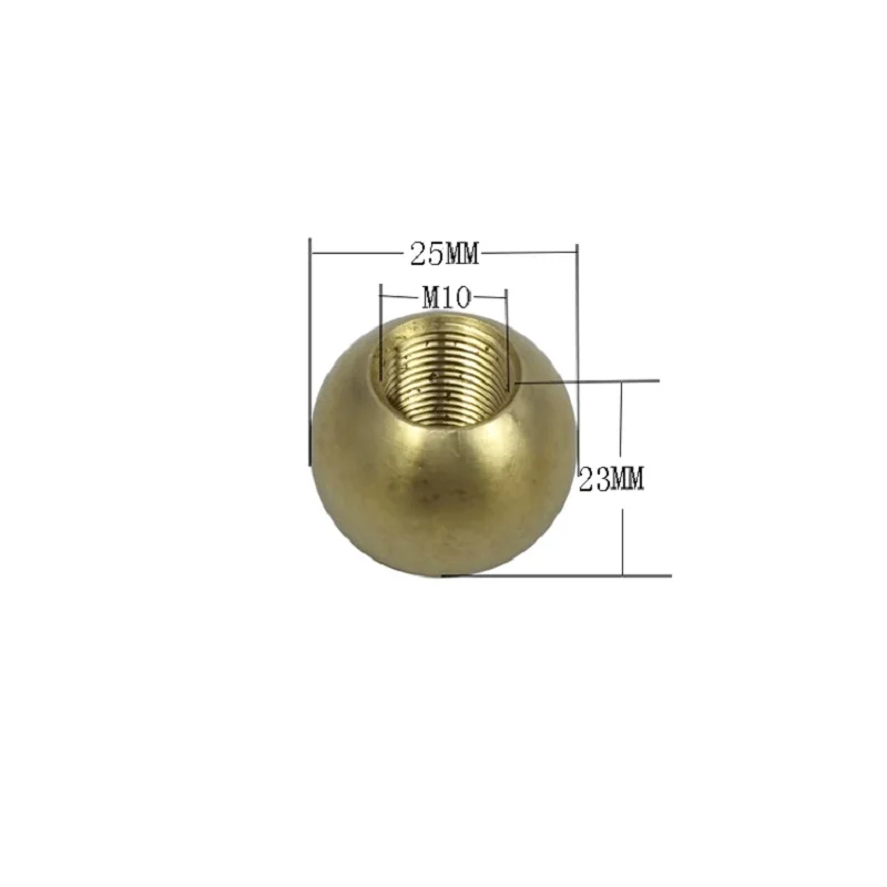 10 шт./лот M3/M4/M5/M6/M10/M12 латунная Женская шаровая Головка подвесная доска шаровая гайка peen для винтажных ламп аксессуары для освещения