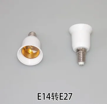 

E14-E27 Screwed Socket Change e14 to e27 Lamp Holder Conversion Socket Light Socket e27 Bulb Holder Base Lamp Holder Conver