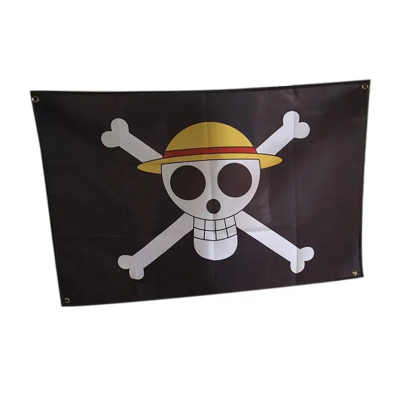 Один кусок пиратский флаг влаг сад флаги и баннеры мультфильм победный баннер