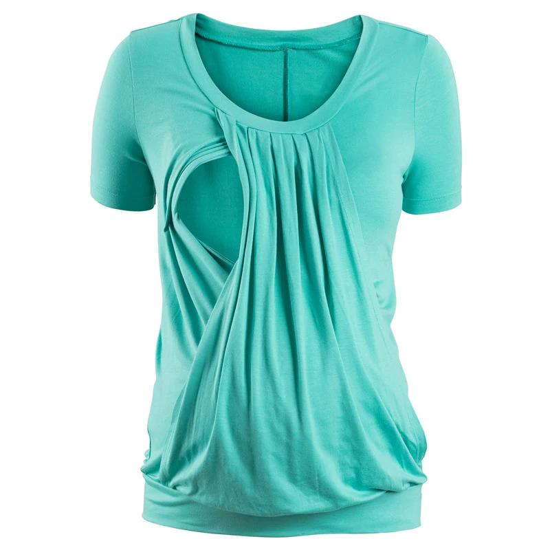 2018 Maternity Nursing Clothes Breastfeeding Clothing Pregnancy Top Nursing T-shirt (size: S-xxxl)