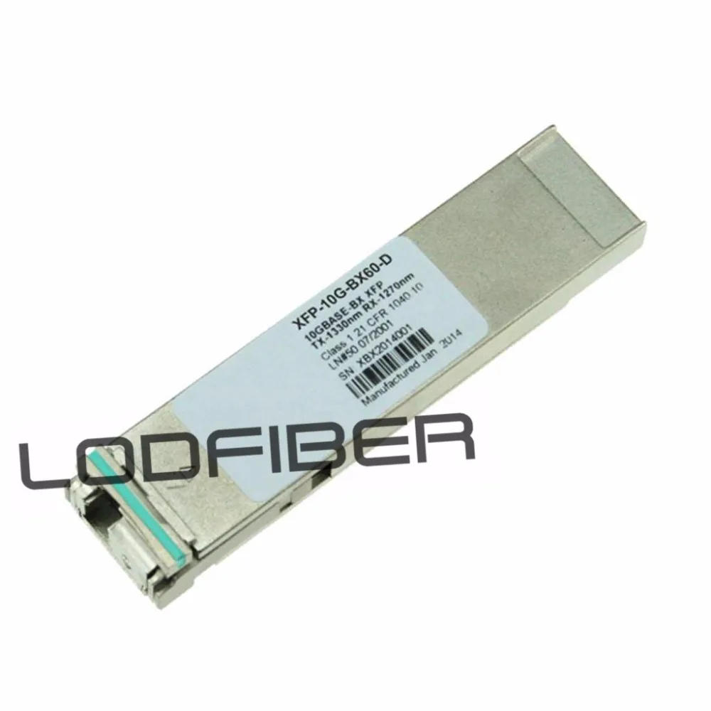 

Brocade 10G-SFPP-BXD-80K Compatible 10GBASE-BX80-D SFP+ 1330nm-TX/1270nm-RX 80km DOM Transceiver