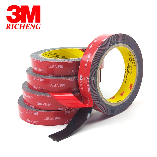 Special Price 3M VHB 5952 Double Sided Pressure Sensitive Adhesive Acrylic Foam Tape, Dark Gray Color, 1.1mm Thickness, 20MM*3M, 1Roll/lot Special Price 3M VHB 5952 Double Sided Pressure Sensitive Adhesive Acrylic Foam Tape, Dark Gray Color, 1.1mm Thickness, 20MM*3M, 1Roll/lot
