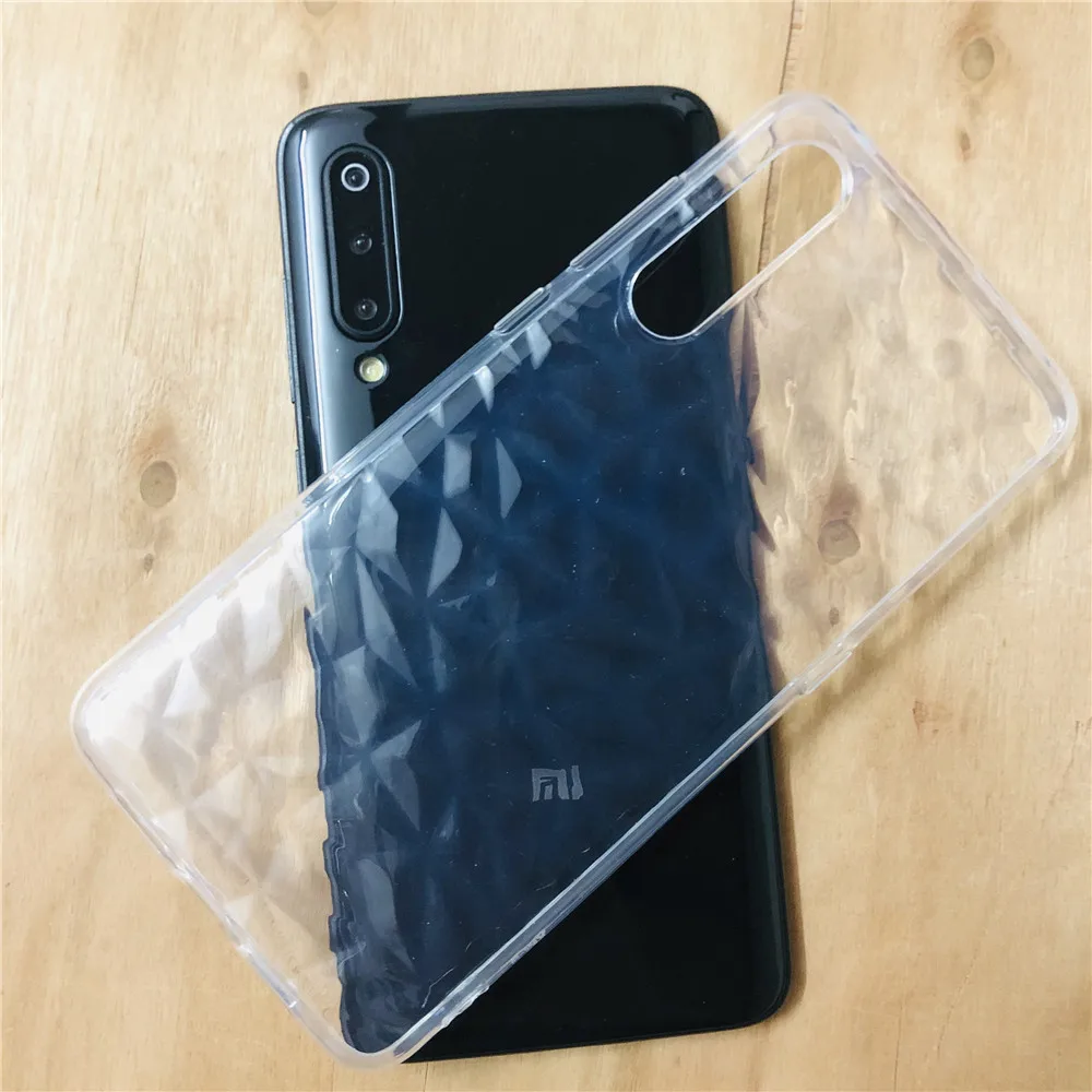Soft TPU Silicone Case For Xiaomi Mi9 Mi 9 Mi 8 SE A2 Lite on Redmi 7 6 6A 5A Redmi Note 5 6 Pro 7 Cover Clear 3D Diamond Cases  (7)