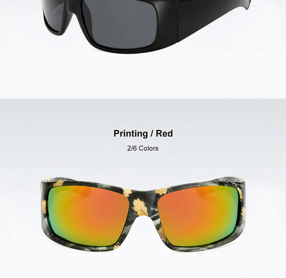 VEGA Eyewear Sports Camouflage Glasses Men Women Sports Sunglasses Polarized Biker Camo Sunglasses Sport Goggles 208 (7)