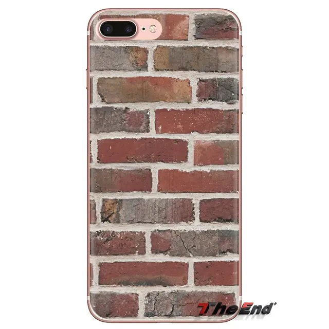 Brick Wallpaper Soft Transparent Cases Covers For Ipod Touch Apple Iphone 4 4s 5 5s Se 5c 6 6s 7 8 X Xr Xs Plus Max Fitted Cases Aliexpress