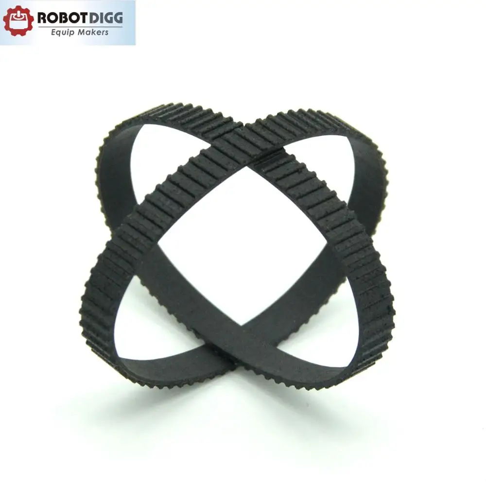 

10pcs/lot, MXL Timing Belt, Closed-loop, B66MXL, 3mm 6mm width