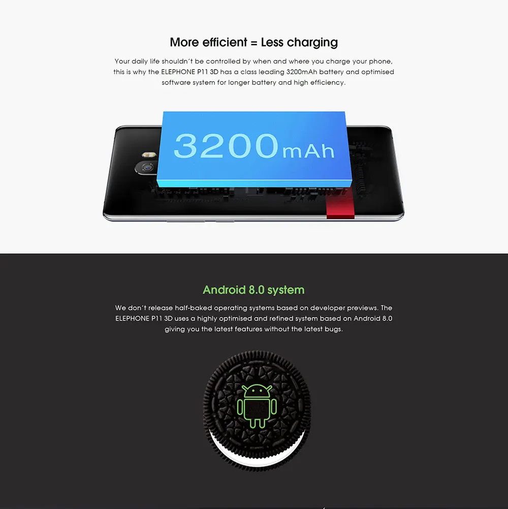 ELEPHONE P11 3D 4G Smartphone