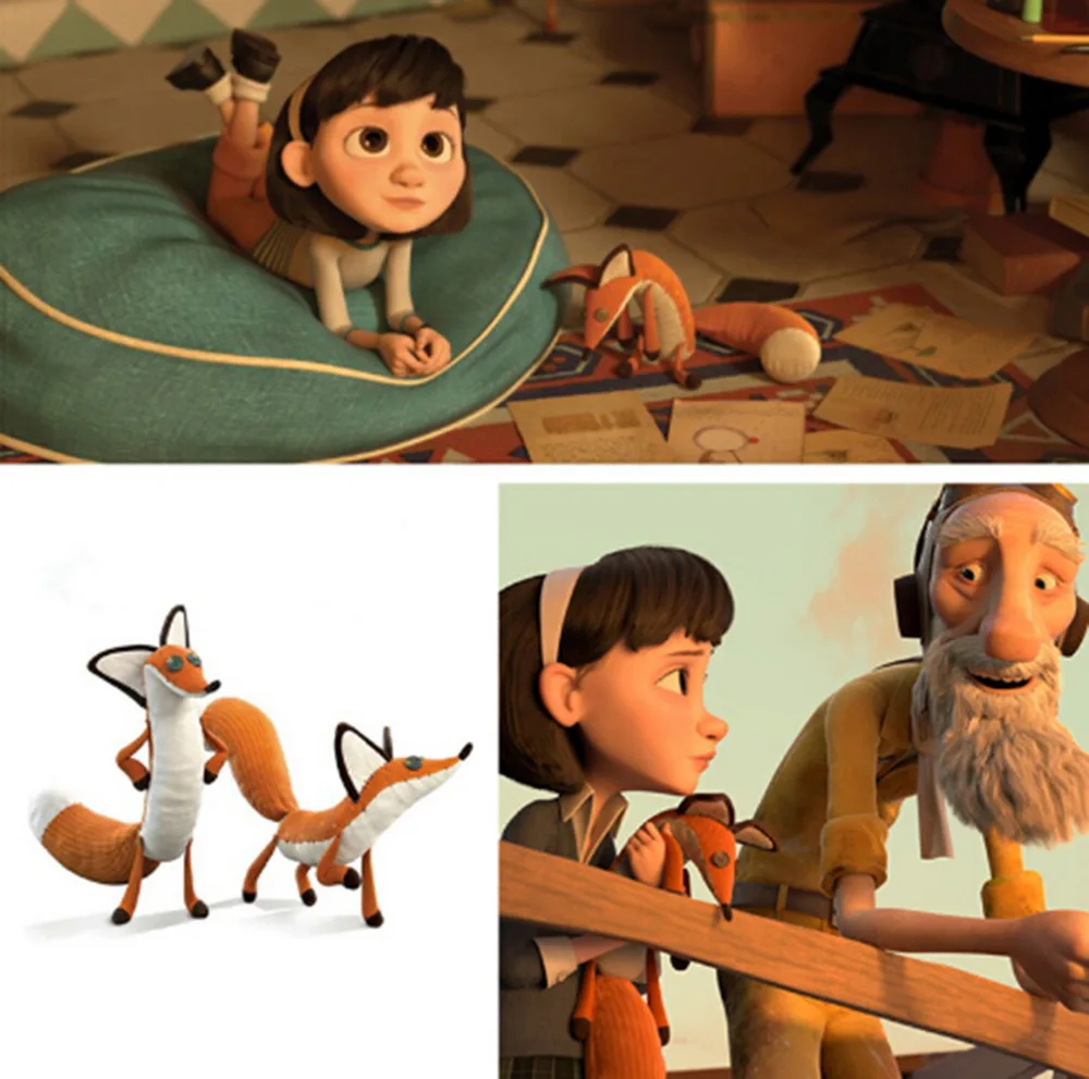 Плюшевые куклы Маленький принц лисица 40 см le Petit Prince Развивающие игрушки с