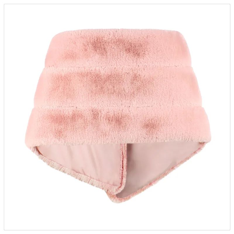 New autumn and winter new goods real - shot imitation fur cape fur cape dress small coat to match Europe and America (21)