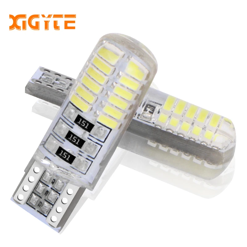 2 шт. T10 W5W 24SMD 3014 Светодиодный кремниевый свет Автомобильный задний фонарь