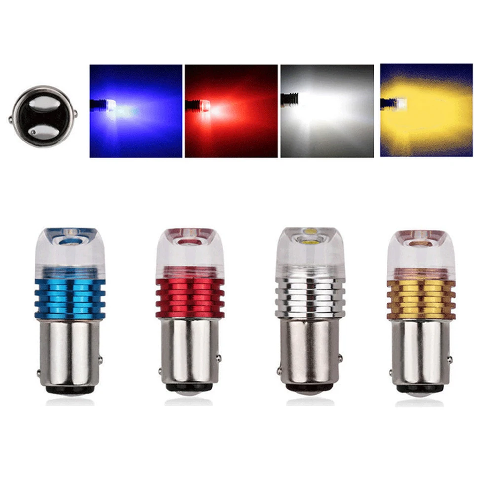 

Auto Parts 1157 LED BAY15D 2 P21 / 5 W Flashing Brake Flash Light Strobe Light Bulb Lamp Car Rear Tail Stop Light