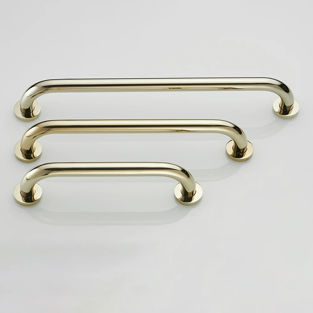 Grab Bars Gold Brass Bathroom Armrest Bathtub Safety Grab Bar Towel Rack Home Toilet Elderly Child Non Slip Handrail (6)