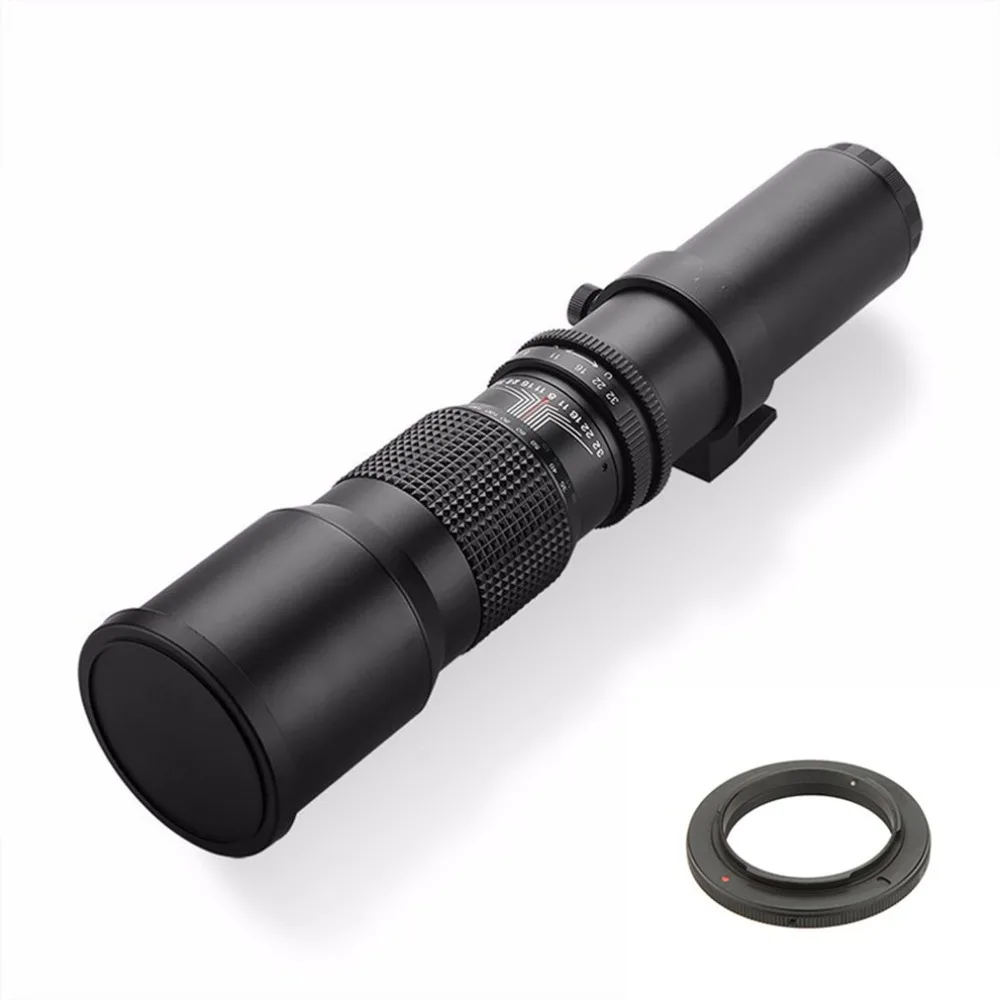 

Portable Manual Zoom Lens 500mm F / 8 32 Manual Telephoto Lens Telephoto Lens for Canon Pentax High Performance