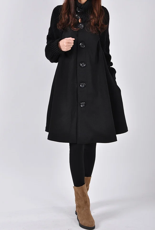 NYFS 2019 новое зимнее женское свободное камуфляжное шерстяное утепленное пальто женская верхняя одежда негабаритное пальто