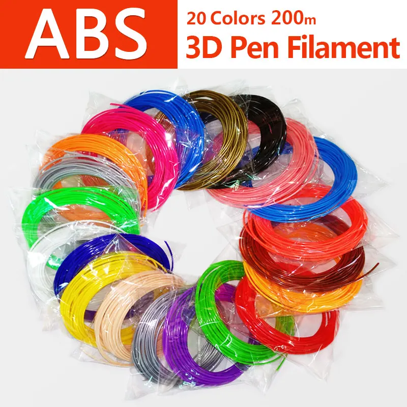 Качественный продукт пластик для 3д ручки 20 цветов 1.75mm abs пластик абс-пластик 3d pen plastic 3d plastic filament 3d пластик 3д пластик abs plastic 3d plastic filament pla plastic 3d ручка 3d Смола Радуга 3д ручка - изображение