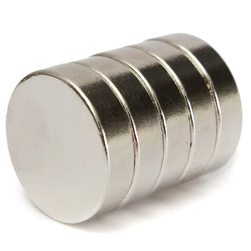 5pcs 20 x 5mm N50 Super Strong NdFeB Materials Disc Cylinder
