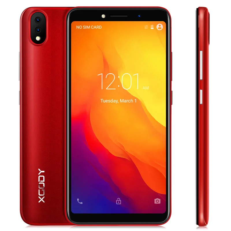 XGODY P20 Mobile Phone 5.5 inch 18:9 MTK6580 Quad Core 2GB RAM 16GB ROM 5MP Cameras Android 8.1 3G Smartphone XGODY P20 Mobile Phone 5.5 inch 18:9 MTK6580 Quad Core 2GB RAM 16GB ROM 5MP Cameras Android 8.1 3G Smartphone