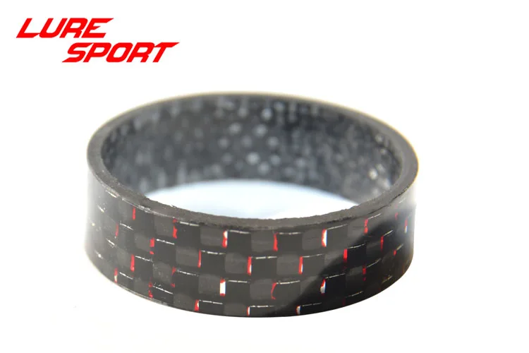 LureSport короткие 5 шт. тканые Карбоновые трубки золото красный синий резьба карбоновые пустые стержни строительный компонент ремонт полюса DIY аксессуары