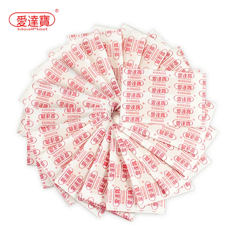 160 Pcs Medical Band Aid Breathable Hemostasis Adhesive Bandage Wound First Aid Supplies Emergency Kit Band-aid Paste for Family (6)