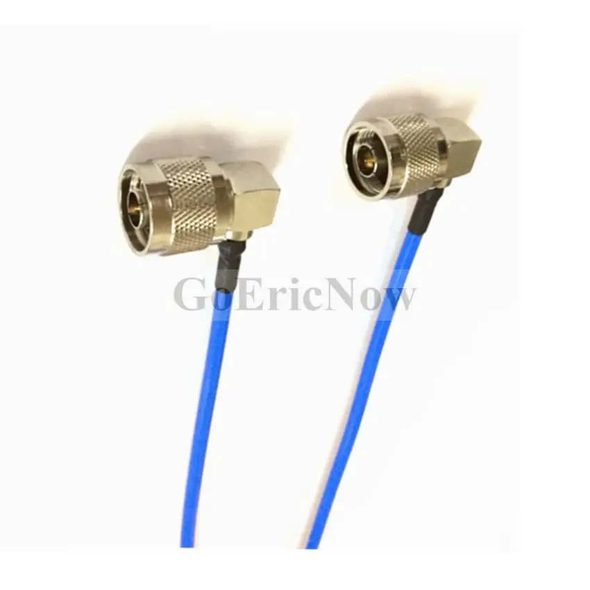 5 pcs Coaxial cable RF Right Angle N Male to Right Angle N Male for