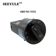 1 шт. seeyule 6R0 941 531e переключатель фар автомобиля с туман лампа переключатель 6r0941531e для Фольксваген Мужские поло 6R до сиденье mii 2012-2016