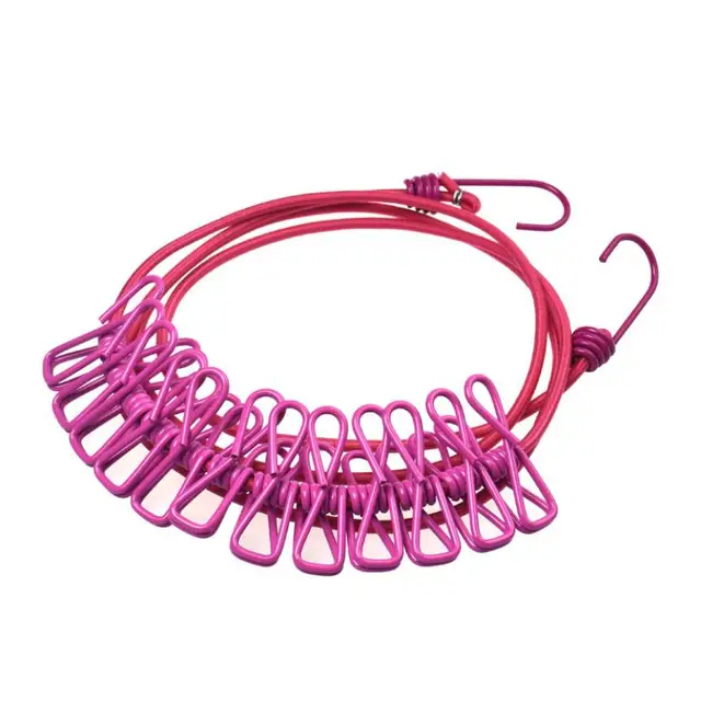 Buy 12 Clips Durable Wild Travel Portable Windproof