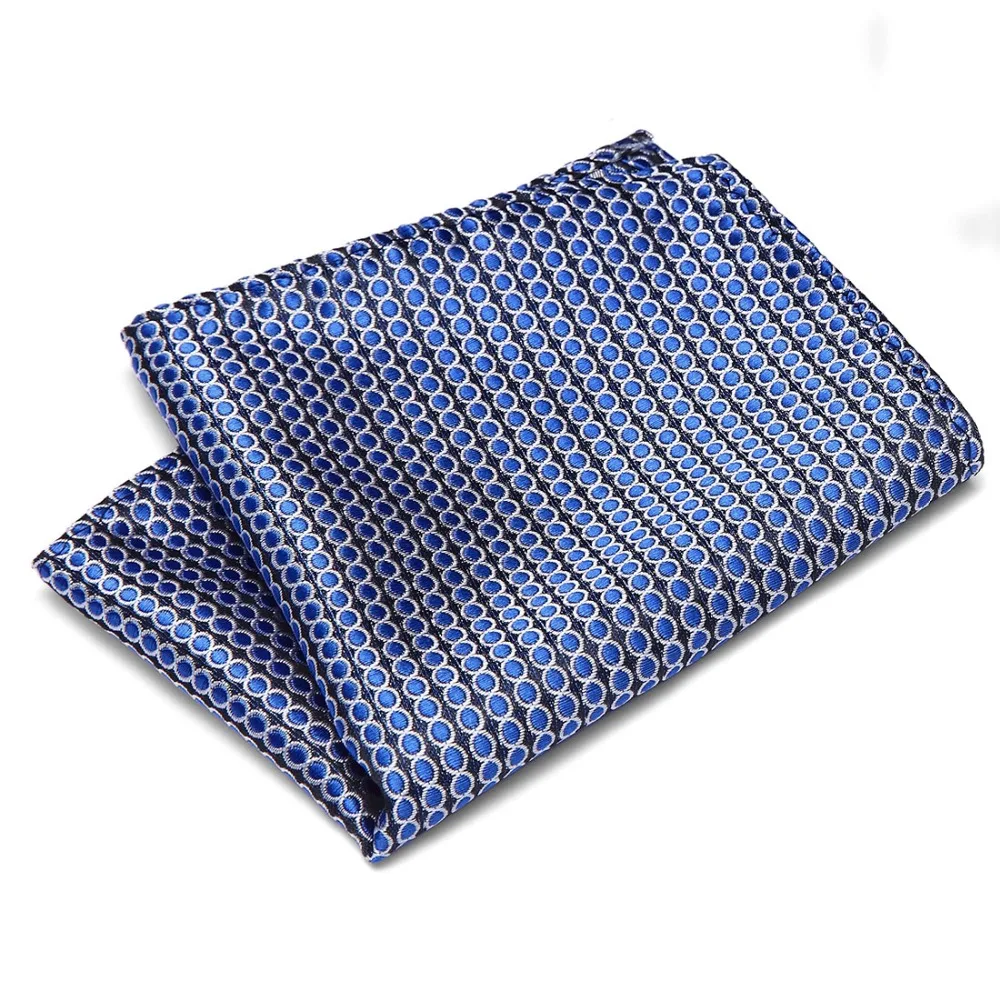 Пейсли Цветочные мужские шелковые атласные карманные квадратные Hanky жаккардовые Тканые Классические свадебные вечерние носовой платок винтажные Dot Hankies