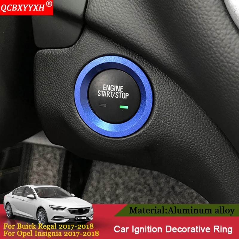 QCBXYYXH Carstyling нажимное кольцо крышка выходного ключа зажигания декоративное для Buick