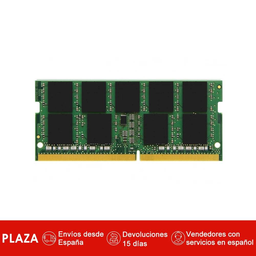 

Kingston Technology KCP424SS6/4, 4 GB, 1 x 4 GB, DDR4, 2400 MHz, 260-pin SO-DIMM, Negro