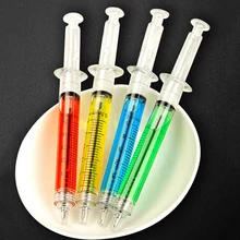 10 шт./партия пластиковые ручки в форме шприца забавная каваи ручка для медсестер подарки для учеников школьные принадлежности