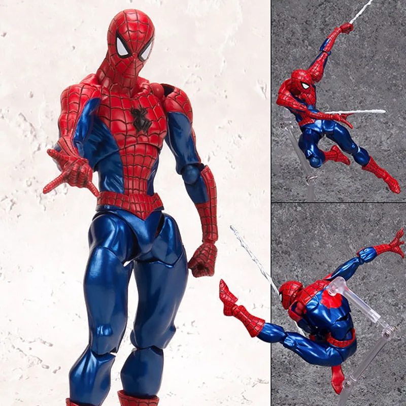 

2017 New Arrival 16cm Boxed Amazing Spiderman BJD Spider Man Figure Model Toys