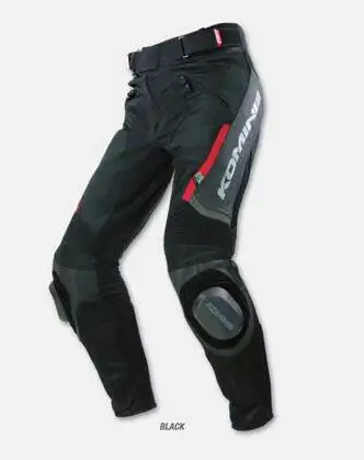 KOMINE pk-717 leather trousers Titanium alloy racing Pants for girls motorcycle Pants for girls summer riding Pants for girls 1