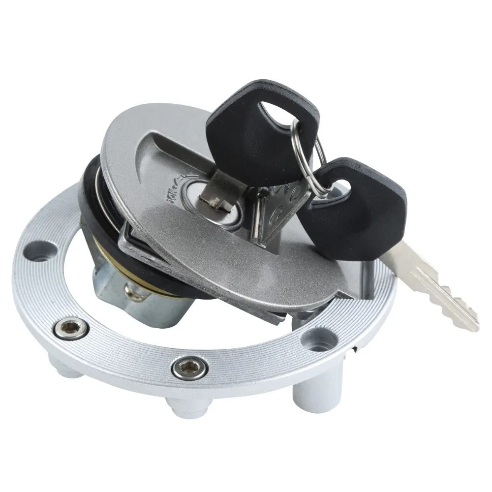 

Motorcycle Metal Fuel Gas Tank Cap Cover Lock With Keys For YAMAHA YZF R1 1998 1999 / YZF R6 1999 2000
