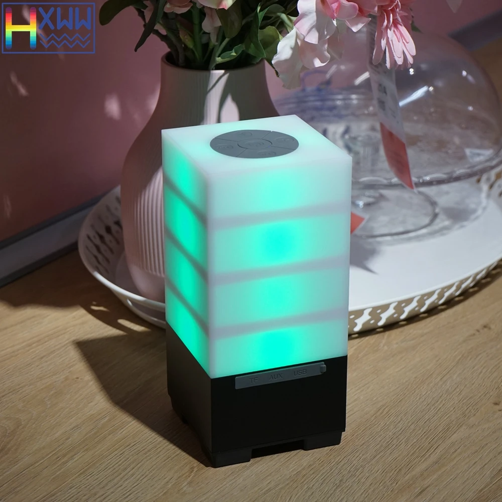 HXWW сменный светодиодный светильник для танцев с музыкальным ритмом Bluetooth