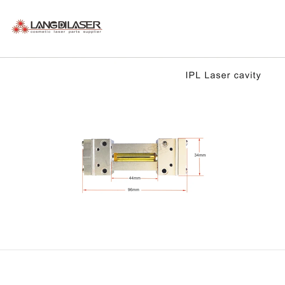 

IPL laser cavity part for filter chang able hand-piece ( include lamp flow tube + reflector )