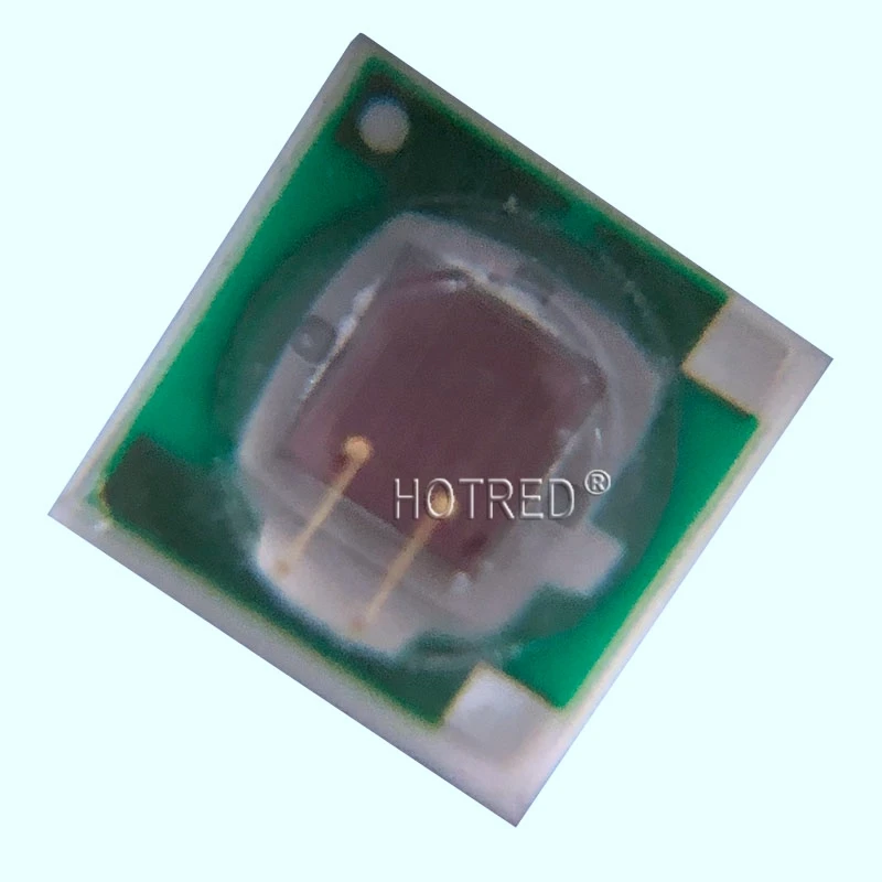 100 шт. Epi светодиодный s 3 Вт 3535 SMD темно красный высокой мощности 660NM Светодиодная
