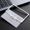 1PC Aluminum Alloy Work Name Card Holders Business Work Card ID Badge Lanyard Holder Hot Vertical Metal ID Business Case 5