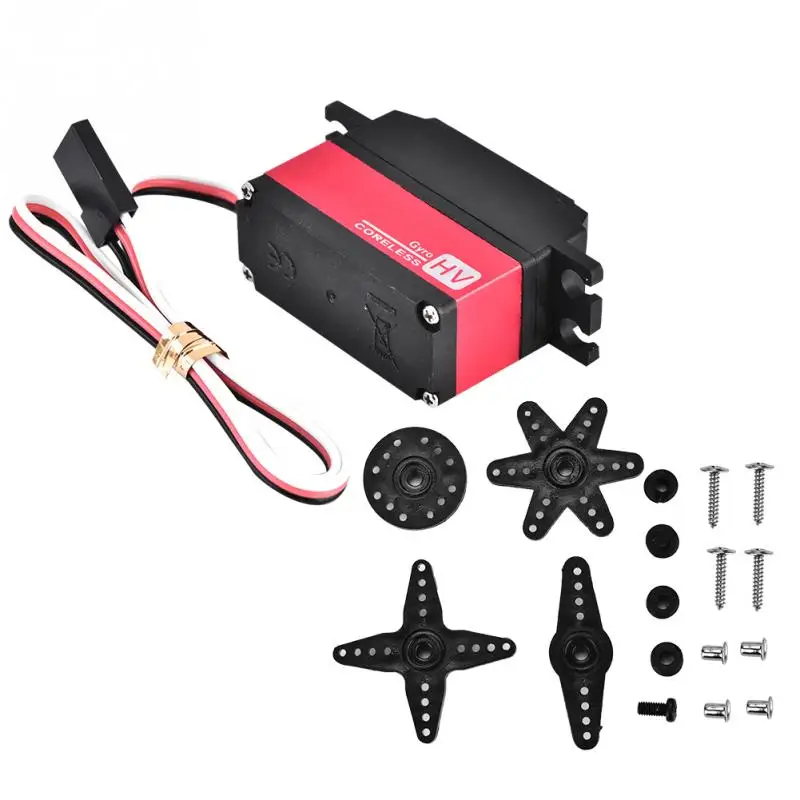 

JX Servo PDI-HV2545 25g Metal Gear High Voltage Digital Micro RC Servo RC Motor Lock Tail for 450 500 Helicopter Fixed-wing