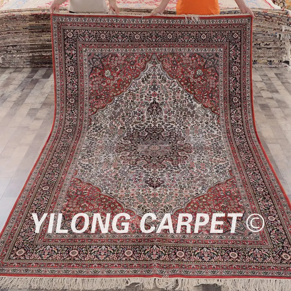 Yilong 6'x9 персидский ковер Тебриз Vantage изысканной роскоши гостиная украшения турецкий ковер(yhw634b6x9