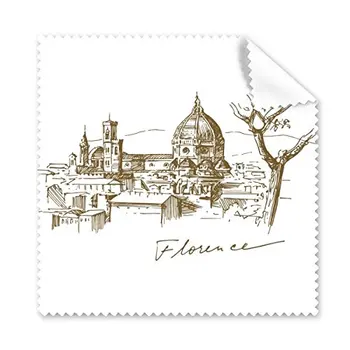 

Florence Cathedral Italy Florence Landmark Pattern Glasses Cloth Cleaning Cloth Phone Screen Cleaner 5pcs