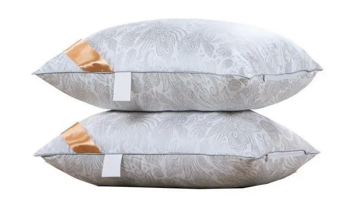 Мягкая Бархатная подушка, перламутровая целлюлоза против клещей, подушка для гостиницы