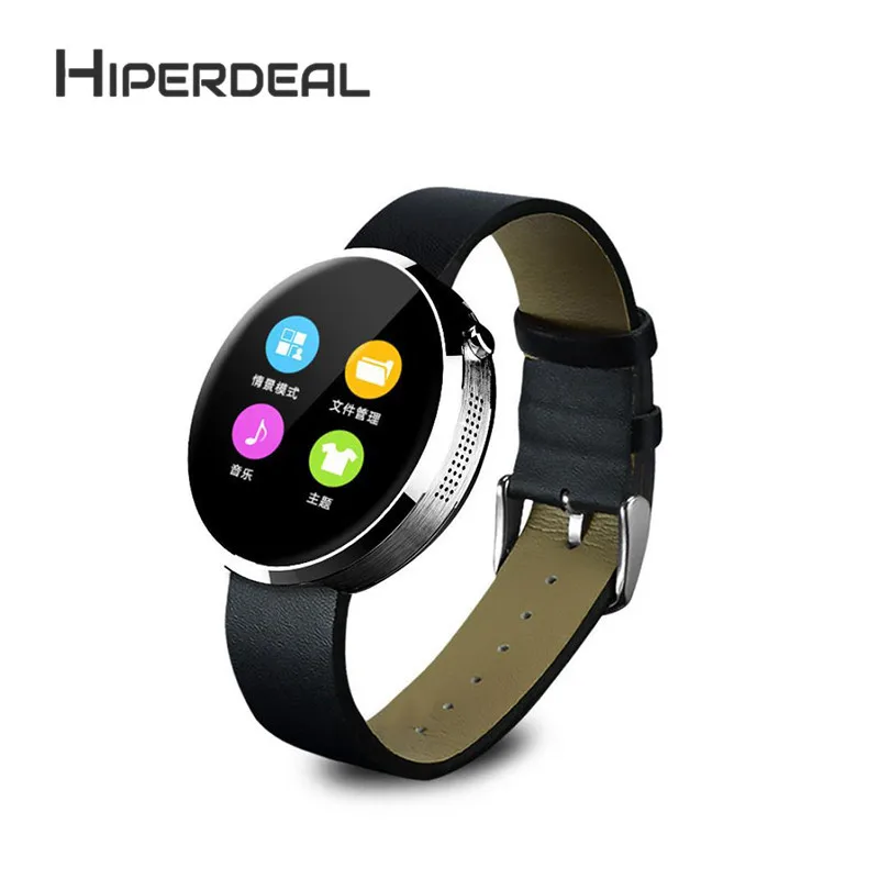 

HIPERDEAL Bluetooth Smartwatch Heart Rate Monitor Tracker For IOS Smartphone WristWatch High Quality Multi languages DM360 #M