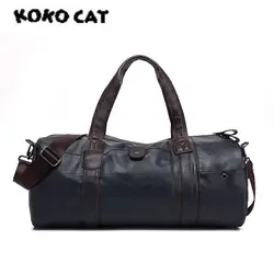 KOKO Для мужчин дорожные сумки Overnight Duffel Bag выходные Путешествия большие сумки Crossbody дорожные сумки