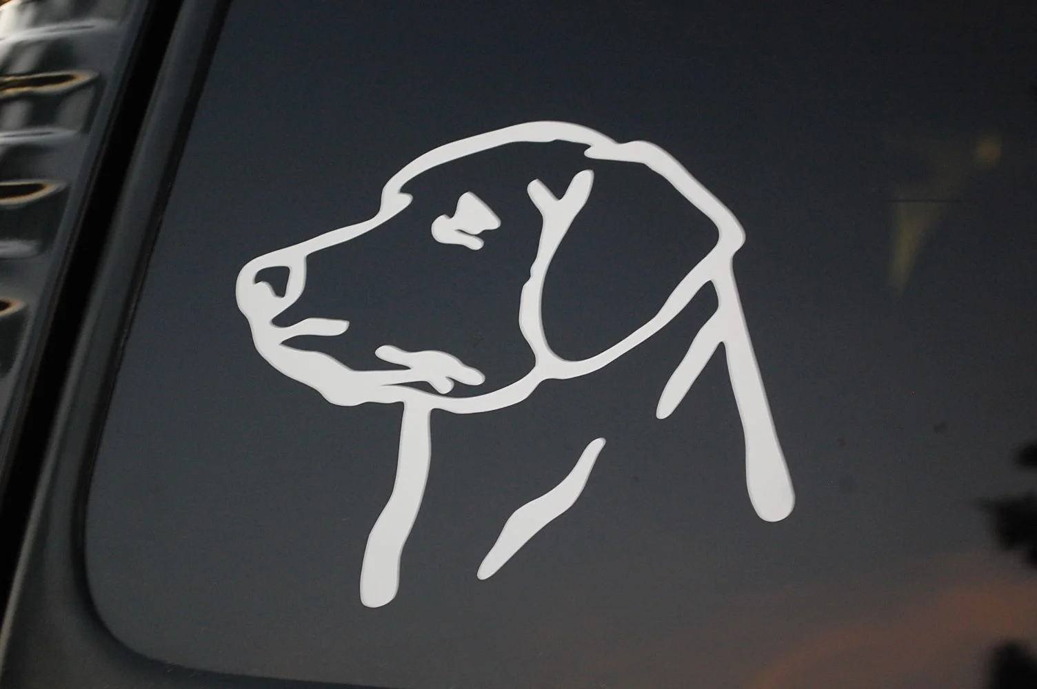For Labrador Dog Vinyl Sticker Decal (V111) Duck Hunting Hunt Hunter