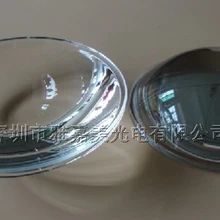 10 Вт-100 Вт светодиодные стеклянные линзы 74 мм Фокусирующая оптическая стеклянная линза, высокая мощность светодиодный выпуклая линза