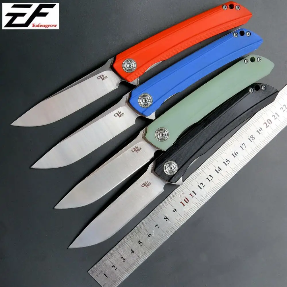 

Efeng CH3002 Pocket Folding Knives Outdoor EDC Knife D2 Steel Blade G10 Handle New Tactical Hand Tool