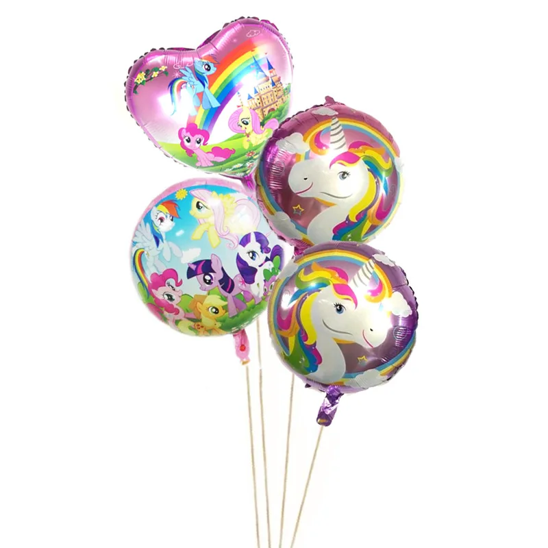 Aliexpress.com : Buy 1pc Unicorn balloons Happy Birthday Party Decorations Kids Pink Purple ...