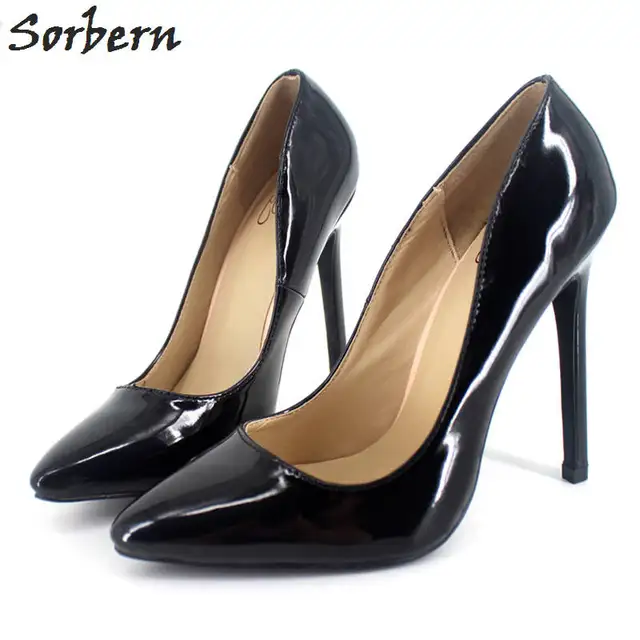 Aliexpress.com : Buy Sorbern Simple 11Cm High Heels Pumps Women Sexy ...