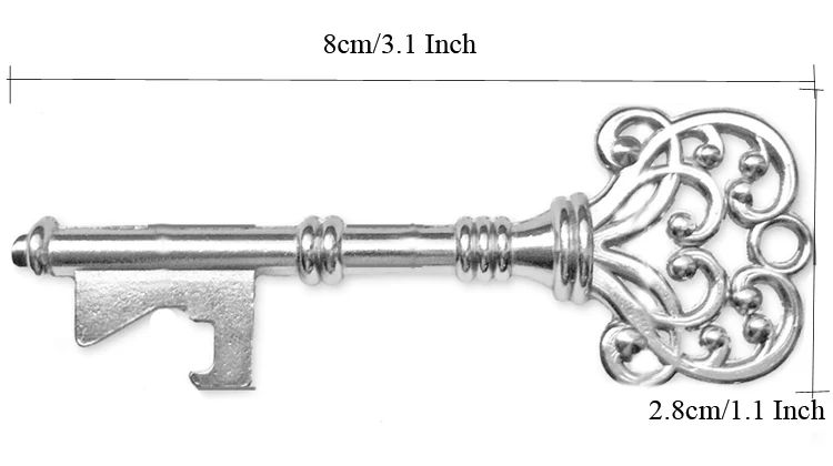 ERMAKOVA набор из 50 винтажных металлических ключей, открывалка для бутылок с эскортом, бирка, Свадебная вечеринка, для гостей, деревенский Свадебный декор